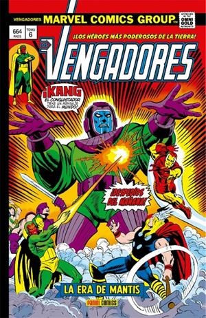 MARVEL GOLD: VENGADORES VOL.06, LA ERA DE MANTIS (89-105 USA) [CARTONE] | BUSCEMA, JOHN / BROWN, BOB | Akira Comics  - libreria donde comprar comics, juegos y libros online