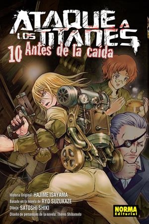 ATAQUE A LOS TITANES: ANTES DE LA CAIDA Nº10 [RUSTICA] | ISAYAMA, HAJIME / SHIKI, SATOSHI | Akira Comics  - libreria donde comprar comics, juegos y libros online