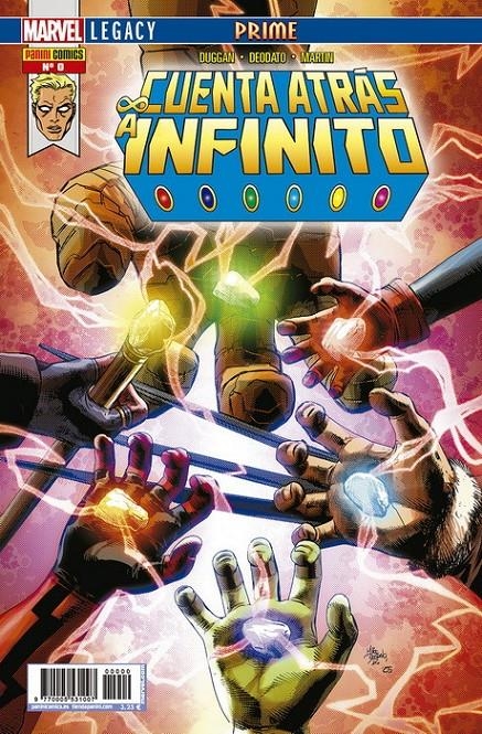 CUENTA ATRAS A INFINITO Nº0 PRIME (MARVEL LEGACY) [GRAPA] | Akira Comics  - libreria donde comprar comics, juegos y libros online