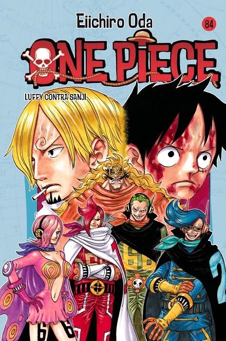 ONE PIECE Nº084: LUFFY CONTRA SANJI [RUSTICA] | ODA, EIICHIRO | Akira Comics  - libreria donde comprar comics, juegos y libros online