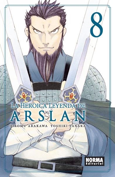 HEROICA LEYENDA DE ARSLAN Nº08, LA [RUSTICA] | ARAKAWA / TANAKA | Akira Comics  - libreria donde comprar comics, juegos y libros online