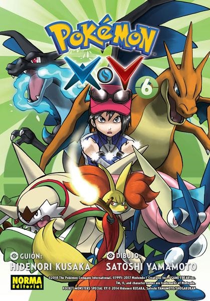POKEMON X-Y Nº06 [RUSTICA] | KUSAKA, HIDENORI / YAMAMOTO, SATOSHI | Akira Comics  - libreria donde comprar comics, juegos y libros online