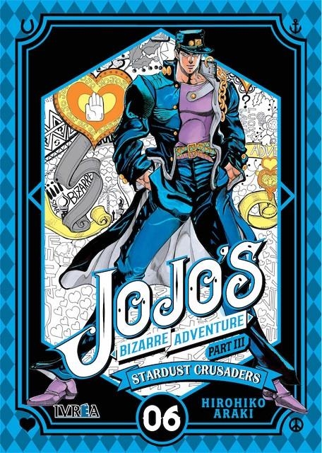 JOJO'S BIZARRE ADVENTURE PARTE 3: STARDUST CRUSADERS VOLUMEN 06 [RUSTICA] | ARAKI, HIROHIKO | Akira Comics  - libreria donde comprar comics, juegos y libros online