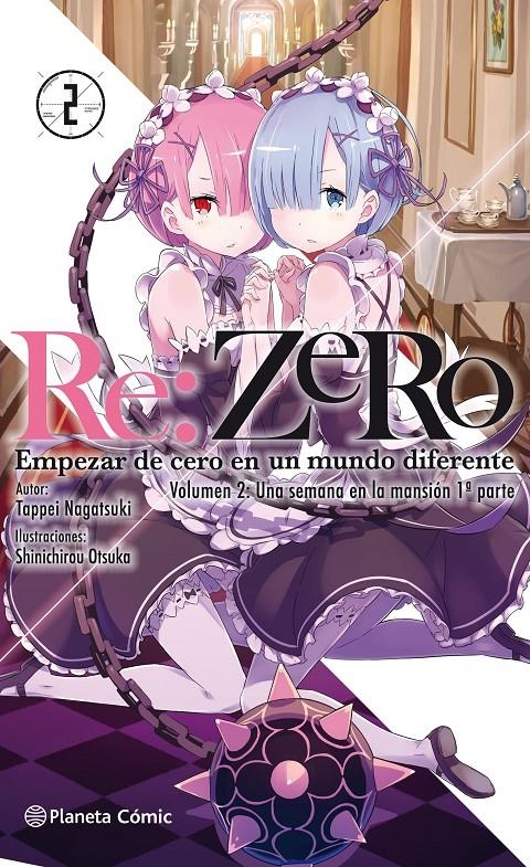 RE:ZERO NOVELA 02: UNA SEMANA EN LA MANSION (1ª PARTE) [RUSTICA] | NAGATSUKI, TAPPEI | Akira Comics  - libreria donde comprar comics, juegos y libros online