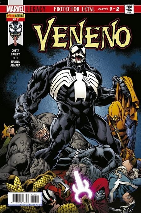 VENENO Nº07 / Nº155-156 USA (MARVEL LEGACY) [GRAPA] | Akira Comics  - libreria donde comprar comics, juegos y libros online