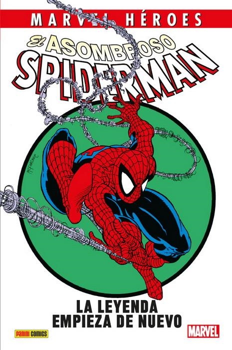 MARVEL HEROES: ASOMBROSO SPIDERMAN LA LEYENDA EMPIEZA DE NUEVO [CARTONE] | MICHELINIE / MCFARLANE | Akira Comics  - libreria donde comprar comics, juegos y libros online
