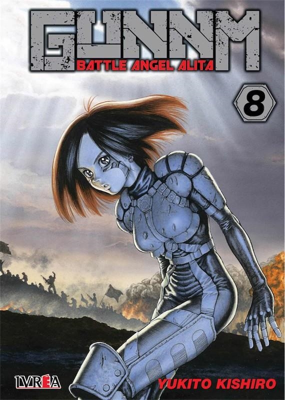 GUNNM (BATTLE ANGEL ALITA) Nº08 (8 DE 9) [RUSTICA] | KISHIRO, YUKITO | Akira Comics  - libreria donde comprar comics, juegos y libros online