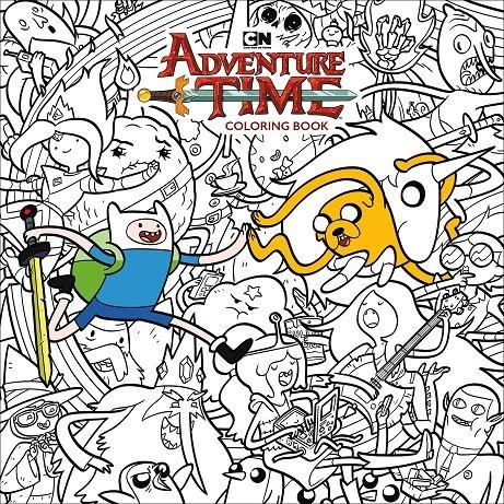 ADVENTURE TIME: COLORING BOOK (LIBRO PARA COLOREAR) [RUSTICA] | Akira Comics  - libreria donde comprar comics, juegos y libros online
