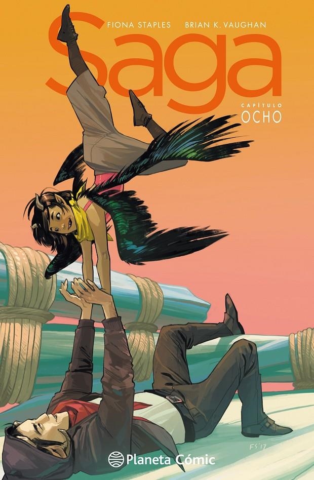 SAGA CAPITULO 08 (43-48 USA) [CARTONE] | VAUGHAN, BRIAN K. / STAPLES | Akira Comics  - libreria donde comprar comics, juegos y libros online