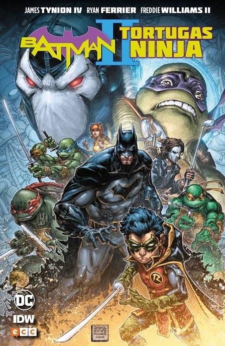 BATMAN / TORTUGAS NINJA II [RUSTICA] | TYNION IV, JAMES | Akira Comics  - libreria donde comprar comics, juegos y libros online