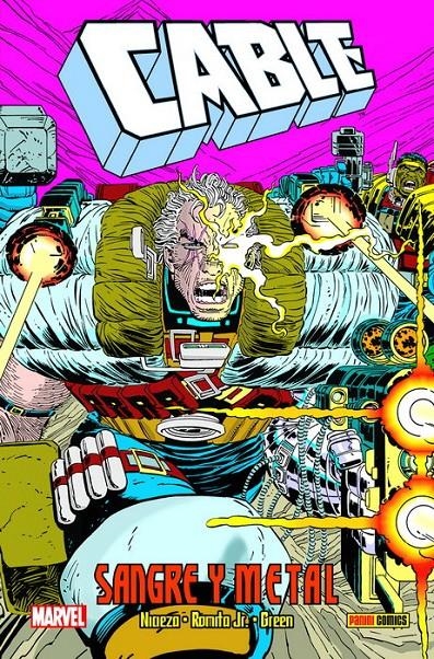 CABLE: SANGRE Y METAL (COLECCION 100% MARVEL HC) [CARTONE] | ROMITA JR., JOHN / NICIEZA, FABIAN | Akira Comics  - libreria donde comprar comics, juegos y libros online