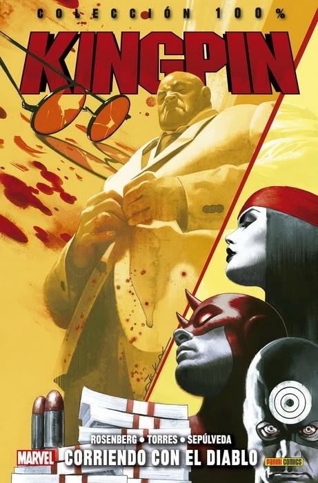 KINGPIN: CORRIENDO CON EL DIABLO (COLECCION 100% MARVEL) [RUSTICA] | TORRES, BEN / ROSENBERG, MATTHEW | Akira Comics  - libreria donde comprar comics, juegos y libros online