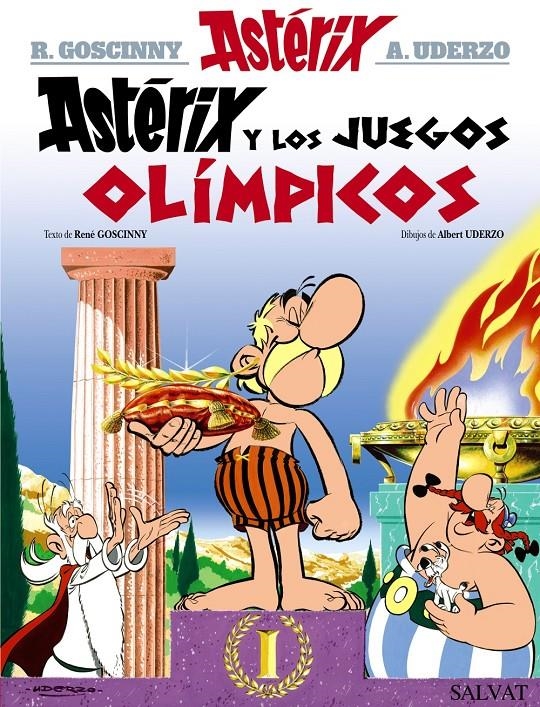 ASTERIX Nº12: ASTERIX Y LOS JUEGOS OLIMPICOS [CARTONE]  | GOSCINNY, RENE / UDERZO, ALBERT | Akira Comics  - libreria donde comprar comics, juegos y libros online