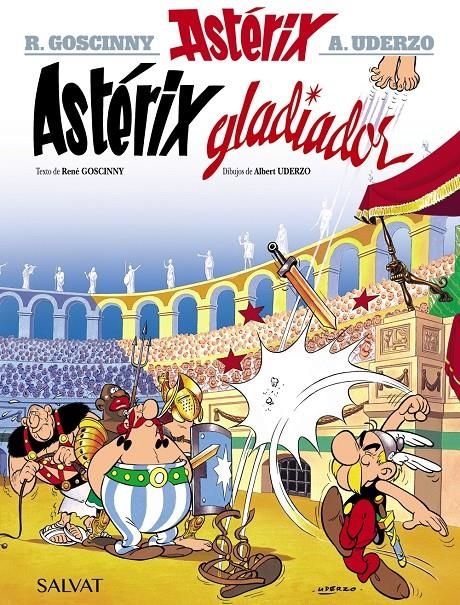 ASTERIX Nº04: ASTERIX GLADIADOR [CARTONE] | GOSCINNY, RENE / UDERZO, ALBERT | Akira Comics  - libreria donde comprar comics, juegos y libros online