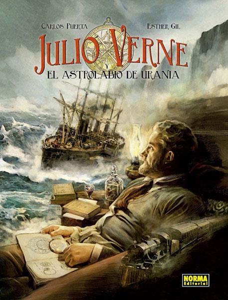 JULIO VERNE Y EL ASTROLABIO DE URANIA [CARTONE] | GIL, ESTHER / PUERTA, CARLOS | Akira Comics  - libreria donde comprar comics, juegos y libros online