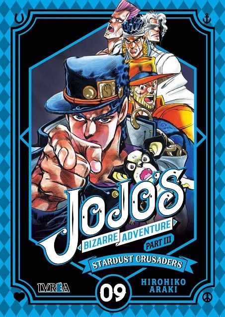 JOJO'S BIZARRE ADVENTURE PARTE 3: STARDUST CRUSADERS VOLUMEN 09 [RUSTICA] | ARAKI, HIROHIKO | Akira Comics  - libreria donde comprar comics, juegos y libros online
