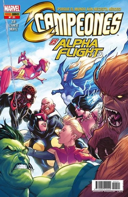 CAMPEONES Nº21 (MARVEL LEGACY) | Akira Comics  - libreria donde comprar comics, juegos y libros online