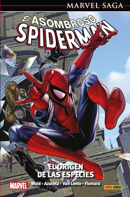 MARVEL SAGA VOL.065: ASOMBROSO SPIDERMAN 30 EL ORIGEN DE LAS ESPECIES [CARTONE] | WAID / AZACETA / VANLENTE | Akira Comics  - libreria donde comprar comics, juegos y libros online