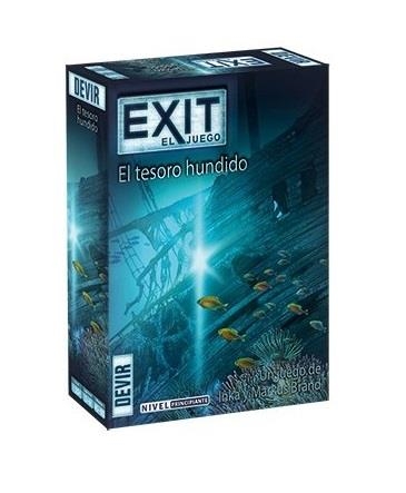 EXIT EL JUEGO: EL TESORO HUNDIDO (NIVEL PRINCIPIANTE) [JUEGO] | Akira Comics  - libreria donde comprar comics, juegos y libros online