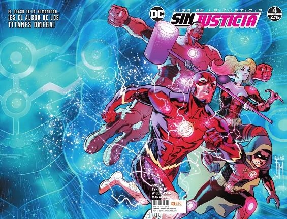 LIGA DE LA JUSTICIA: SIN JUSTICIA Nº04 (4 DE 4) | TYNION IV / WILLIAMSON / SNYDER | Akira Comics  - libreria donde comprar comics, juegos y libros online