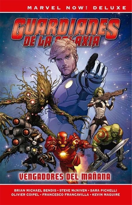 MARVEL NOW! DELUXE: GUARDIANES DE LA GALAXIA DE BRIAN MICHAEL BENDIS VOL.1 [CARTONE] | BENDIS / PICHELLI | Akira Comics  - libreria donde comprar comics, juegos y libros online