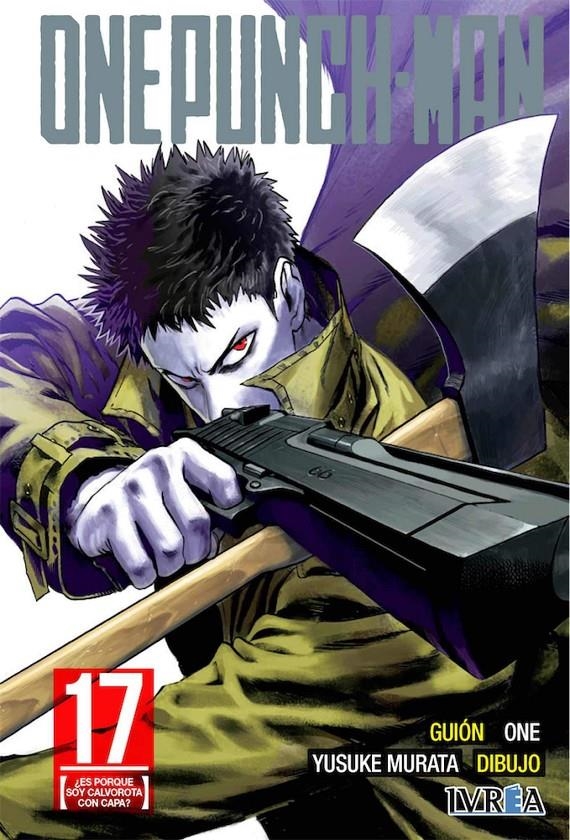 ONE PUNCH-MAN Nº17: ¿ES PORQUE SOY CALVOROTA CON CAPA? [RUSTICA] | ONE / MURATA  | Akira Comics  - libreria donde comprar comics, juegos y libros online