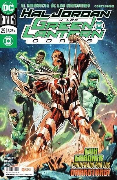 HAL JORDAN Y LOS GREEN LANTERN CORPS Nº25 / 80 (UNIVERSO DC RENACIMIENTO) | VENDITTI, ROBERT | Akira Comics  - libreria donde comprar comics, juegos y libros online