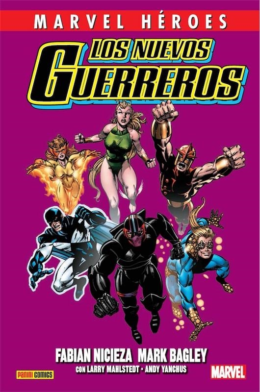 MARVEL HEROES: NUEVOS GUERREROS VOLUMEN 01 [CARTONE] | NICIEZA, FABIAN / BAGLEY, MARK | Akira Comics  - libreria donde comprar comics, juegos y libros online