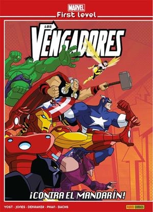 MARVEL FIRST LEVEL VOL.03: LOS VENGADORES: ¡CONTRA EL MANDARIN! [CARTONE]   | BACHS, RAMON | Akira Comics  - libreria donde comprar comics, juegos y libros online