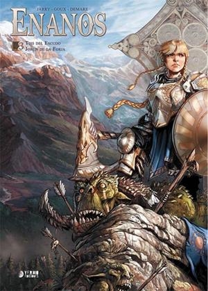 ENANOS VOL.03: TISS DEL ESCUDO / JORUN DE LA FORJA [CARTONE] | JARRY, NICOLAS / GOUX, PIERRE-DENIS | Akira Comics  - libreria donde comprar comics, juegos y libros online