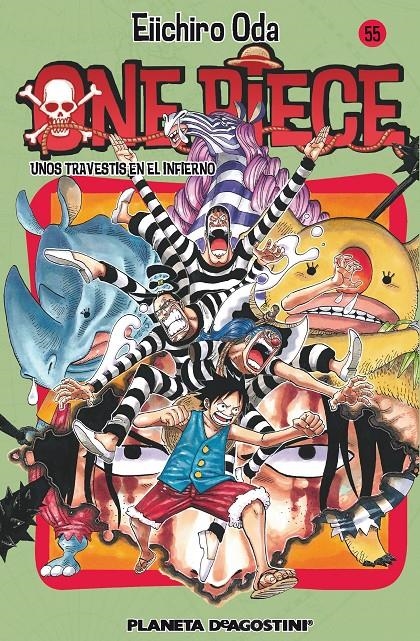 ONE PIECE Nº055: UNOS TRAVESTIS EN EL INFIERNO [RUSTICA] | ODA, EIICHIRO | Akira Comics  - libreria donde comprar comics, juegos y libros online