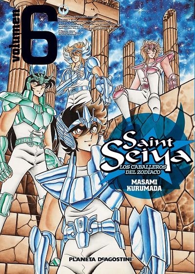 SAINT SEIYA VOLUMEN 06 (EDICION DEFINITIVA 25 ANIVERSARIO) [RUSTICA] | KURUMADA, MASAMI | Akira Comics  - libreria donde comprar comics, juegos y libros online