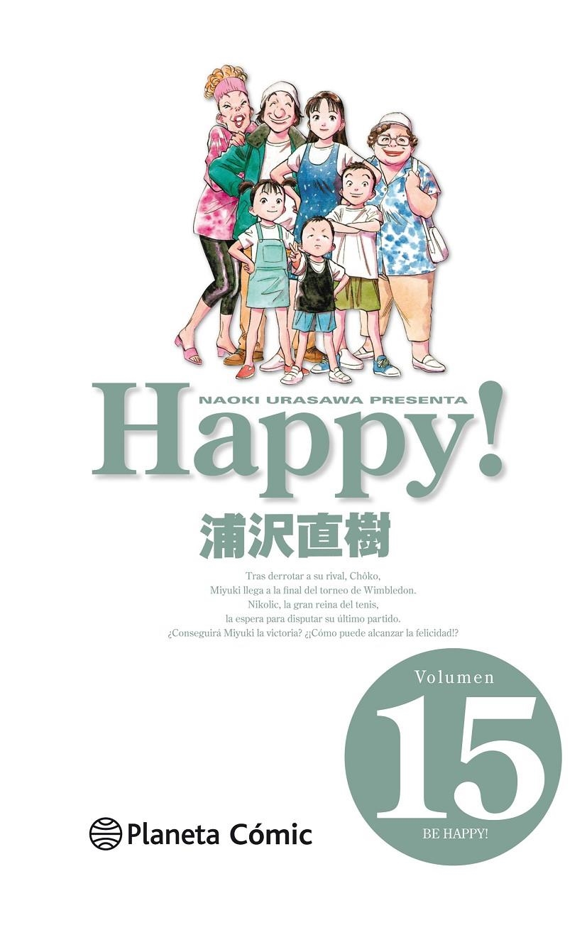 HAPPY! Nº15 [RUSTICA] | URASAWA, NAOKI | Akira Comics  - libreria donde comprar comics, juegos y libros online