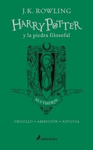 HARRY POTTER Y LA PIEDRA FILOSOFAL (EDICION SLYTHERIN DEL 20º ANIVERSARIO) [CARTONE] | ROWLING, J.K | Akira Comics  - libreria donde comprar comics, juegos y libros online