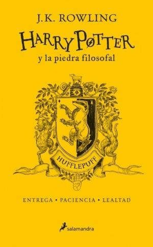 HARRY POTTER Y LA PIEDRA FILOSOFAL (EDICION HUFFLEPUFF DEL 20º ANIVERSARIO) [CARTONE] | ROWLING, J. K. | Akira Comics  - libreria donde comprar comics, juegos y libros online