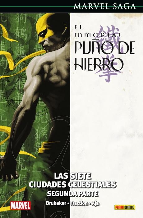 MARVEL SAGA VOL.70: EL INMORTAL PUÑO DE HIERRO 3 LAS SIETE CIUDADES CELESTIALES (PARTE 2) [CARTONE] | BRUBAKER, ED / FRACTION, MATT | Akira Comics  - libreria donde comprar comics, juegos y libros online