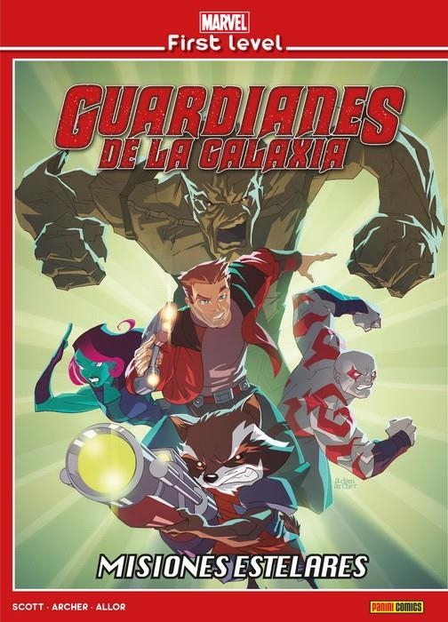 MARVEL FIRST LEVEL VOL.05: GUARDIANES DE LA GALAXIA MISIONES ESTELARES [CARTONE] | ARCHER / SCOTT / ALLOR | Akira Comics  - libreria donde comprar comics, juegos y libros online