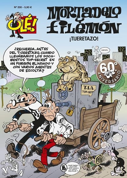 OLE MORTADELO Nº200: ¡TIJERETAZO! | IBAÑEZ, F. | Akira Comics  - libreria donde comprar comics, juegos y libros online