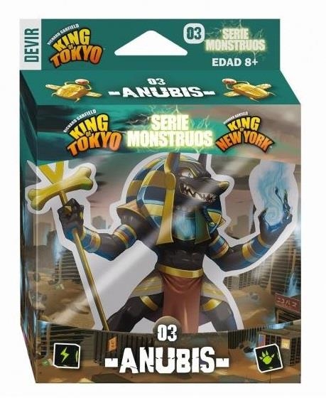 KING OF TOKYO: ANUBIS (SERIE MONSTRUOS) [EXPANSION]  | Akira Comics  - libreria donde comprar comics, juegos y libros online