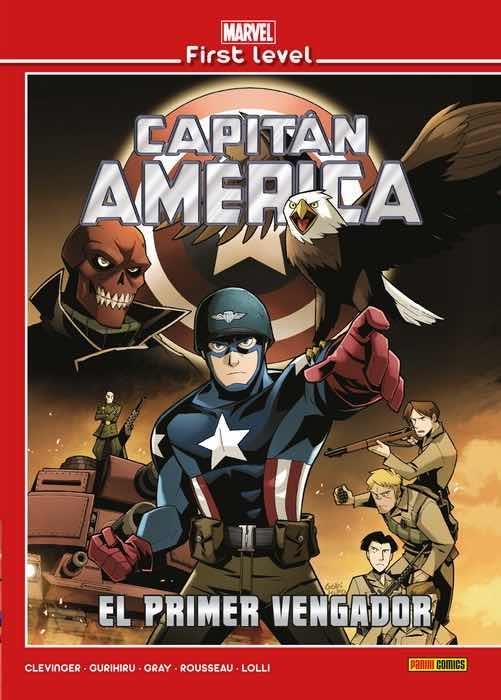 MARVEL FIRST LEVEL VOL.07: CAPITAN AMERICA, EL PRIMER VENGADOR [CARTONE] | CLEVINGER, BRIAN / GRAY, SCOTT | Akira Comics  - libreria donde comprar comics, juegos y libros online