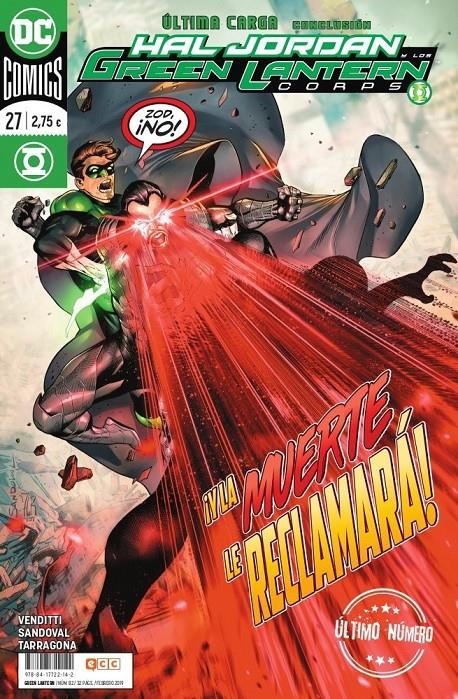 HAL JORDAN Y LOS GREEN LANTERN CORPS Nº27 / 82 (UNIVERSO DC RENACIMIENTO) ULTIMO NUMERO | VENDITTI, ROBERT | Akira Comics  - libreria donde comprar comics, juegos y libros online