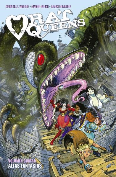 RAT QUEENS VOL.4: ALTAS FANTASIAS [RUSTICA] | WIEBE, KURTIS J. / GIENI, OWEN | Akira Comics  - libreria donde comprar comics, juegos y libros online
