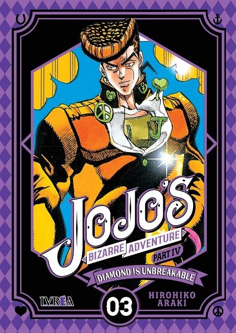 JOJO'S BIZARRE ADVENTURE PARTE 4: DIAMOND IS UNBREAKABLE VOLUMEN 03 [RUSTICA] | ARAKI, HIROHIKO | Akira Comics  - libreria donde comprar comics, juegos y libros online