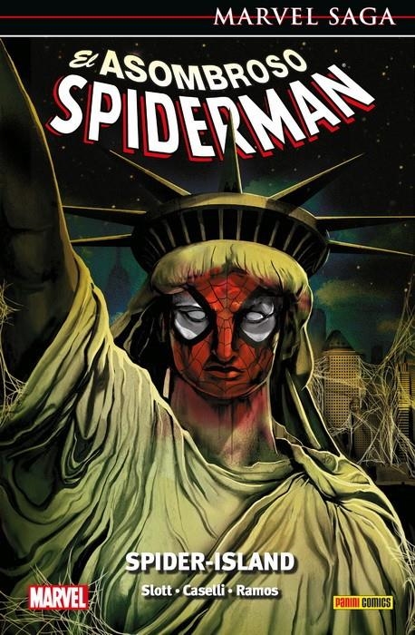MARVEL SAGA VOL.073: ASOMBROSO SPIDERMAN 34 SPIDER-ISLAND [CARTONE] | RAMOS / CASELLI / SLOTT | Akira Comics  - libreria donde comprar comics, juegos y libros online