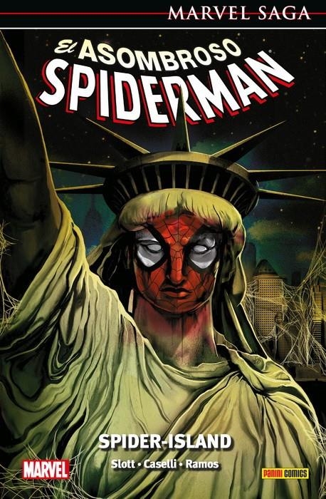 MARVEL SAGA VOL.073: ASOMBROSO SPIDERMAN 34 SPIDER-ISLAND [CARTONE] | RAMOS / CASELLI / SLOTT | Akira Comics  - libreria donde comprar comics, juegos y libros online