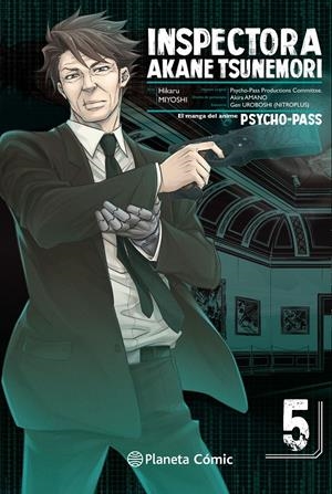 INSPECTORA AKANE TSUNEMORI (PSYCHO PASS) Nº05 (5 DE 6) [RUSTICA] | MIYOSHI, TERU | Akira Comics  - libreria donde comprar comics, juegos y libros online