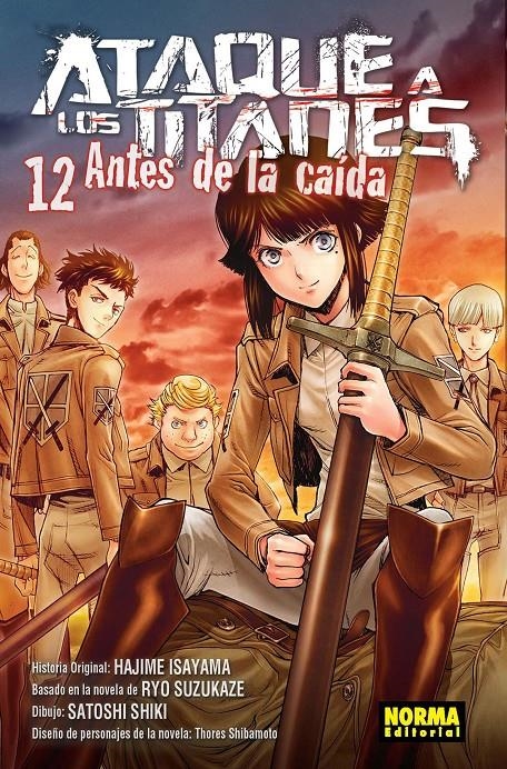 ATAQUE A LOS TITANES: ANTES DE LA CAIDA Nº12 [RUSTICA] | ISAYAMA, HAJIME / SHIKI, SATOSHI | Akira Comics  - libreria donde comprar comics, juegos y libros online