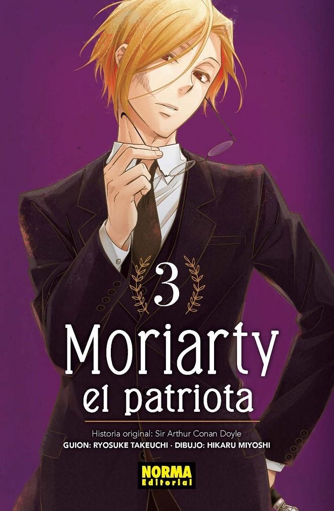 MORIARTY EL PATRIOTA Nº03 [RUSTICA] | TAKEUCHI / MIYOSHI | Akira Comics  - libreria donde comprar comics, juegos y libros online