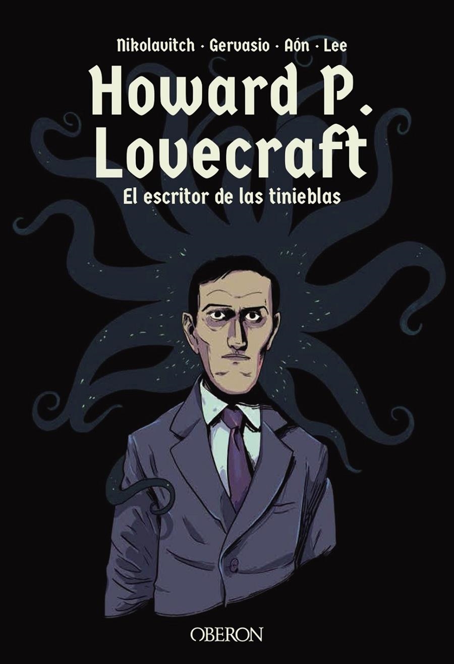 HOWARD P. LOVECRAFT: EL ESCRITOR DE LAS TINIEBLAS [CARTONE] | NIKOLAVITCH, ALEX / GERVASIO | Akira Comics  - libreria donde comprar comics, juegos y libros online