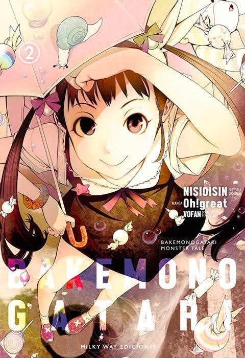 BAKEMONOGATARI Nº02 [RUSTICA] | NISIOISIN / OH!GREAT | Akira Comics  - libreria donde comprar comics, juegos y libros online